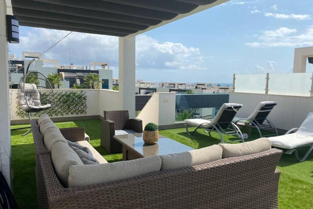 Luxury Penthouse Oasis Beach VIII Orihuela Costa Punta Prima 托雷维耶哈 外观 照片
