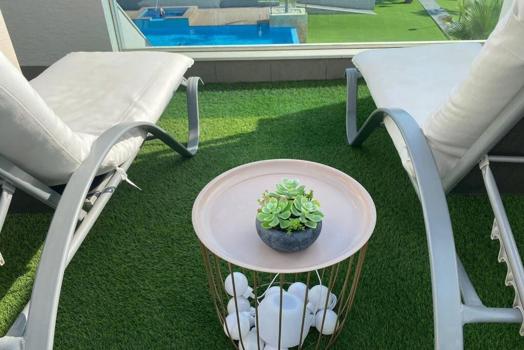 Luxury Penthouse Oasis Beach VIII Orihuela Costa Punta Prima 托雷维耶哈 外观 照片