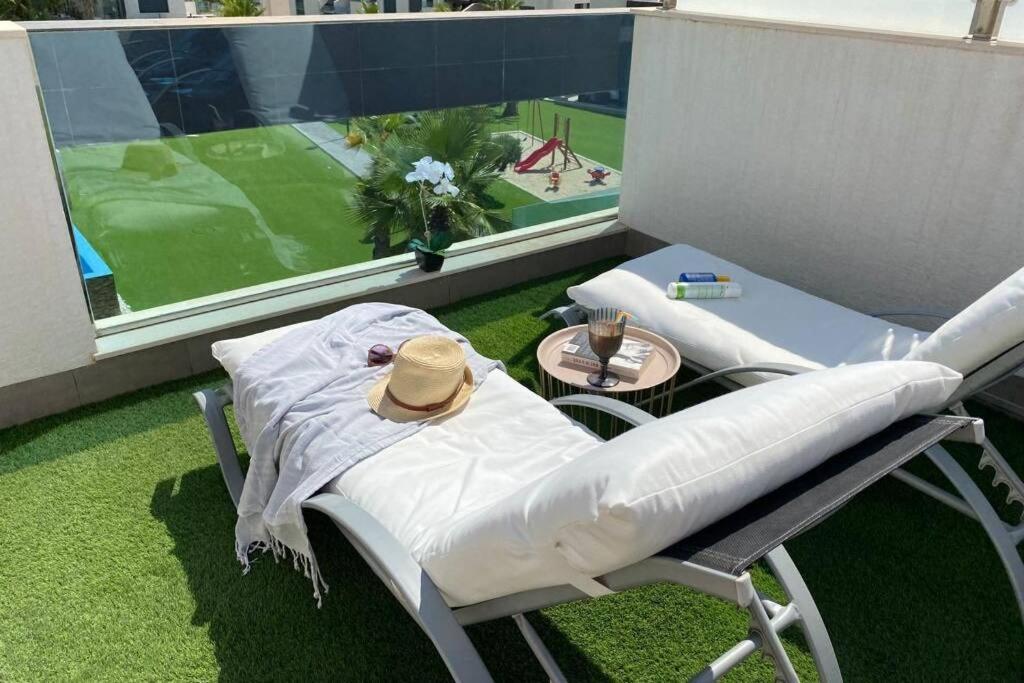 Luxury Penthouse Oasis Beach VIII Orihuela Costa Punta Prima 托雷维耶哈 外观 照片
