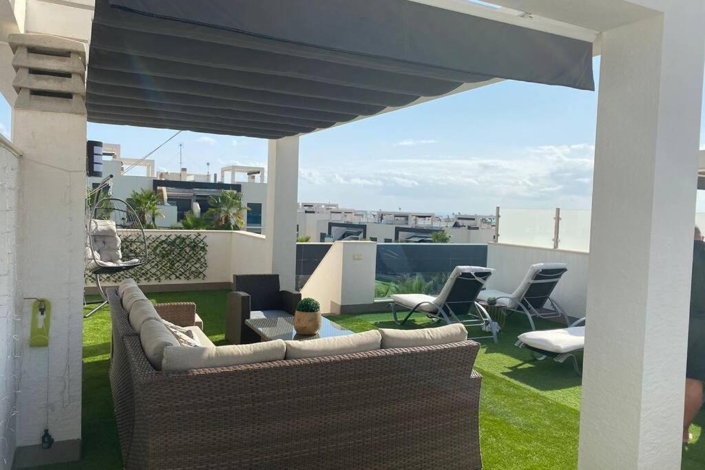 Luxury Penthouse Oasis Beach VIII Orihuela Costa Punta Prima 托雷维耶哈 外观 照片